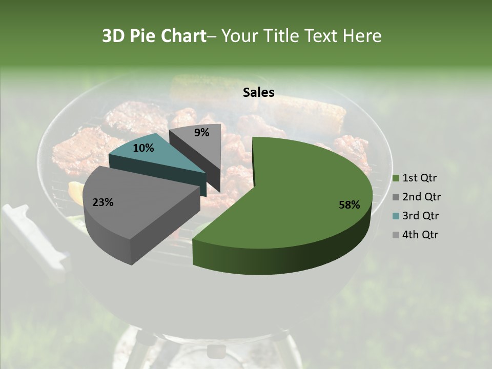 Barbecue Baked Roasted PowerPoint Template