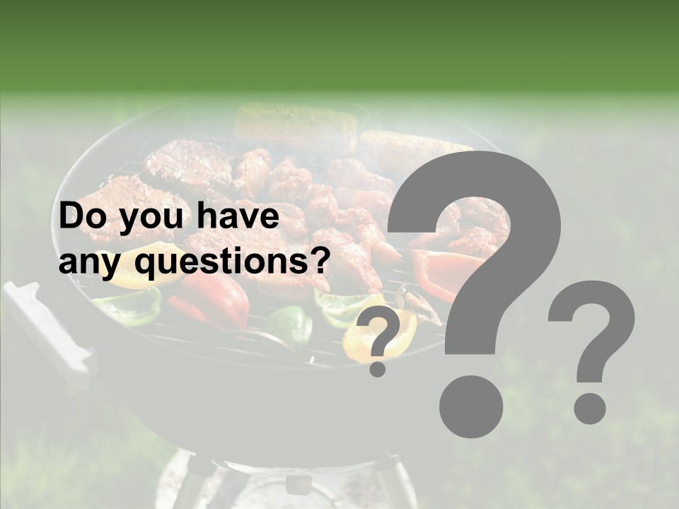 Barbecue Baked Roasted PowerPoint Template