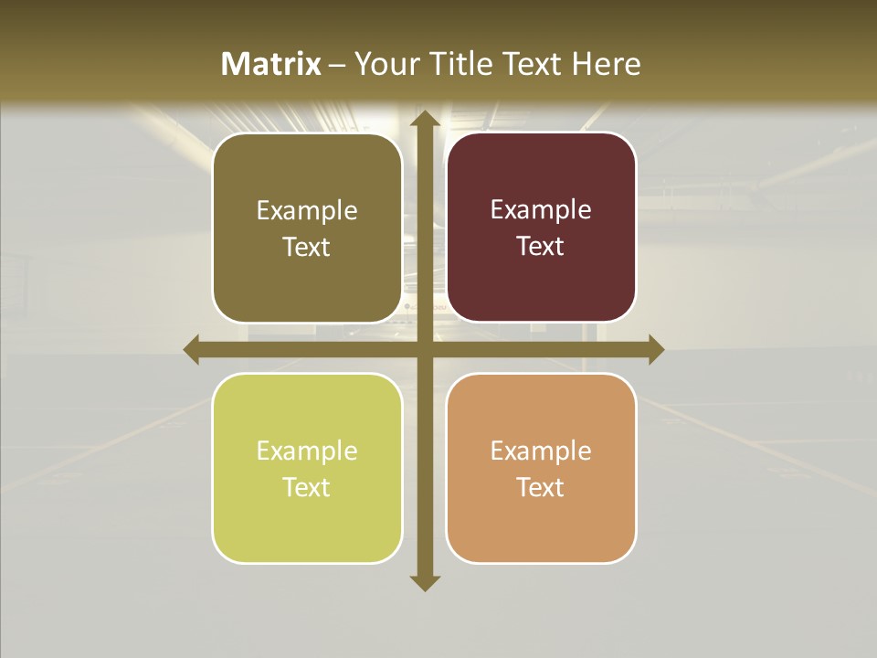 Public Place Cement PowerPoint Template