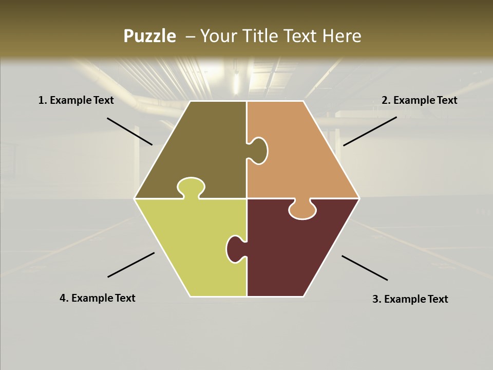 Public Place Cement PowerPoint Template