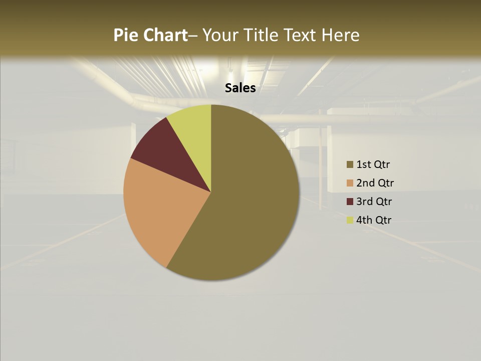 Public Place Cement PowerPoint Template