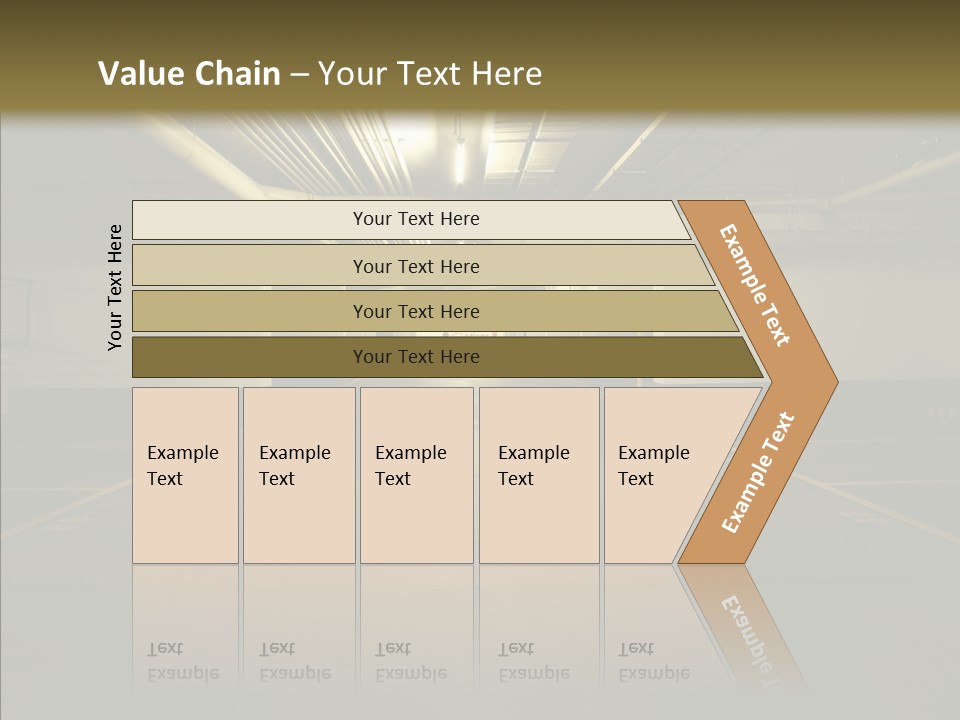 Public Place Cement PowerPoint Template