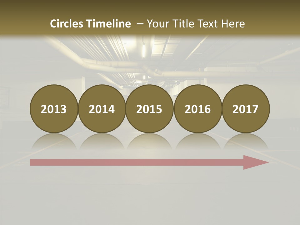 Public Place Cement PowerPoint Template