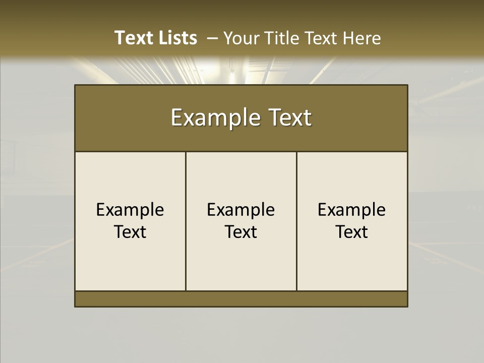 Public Place Cement PowerPoint Template
