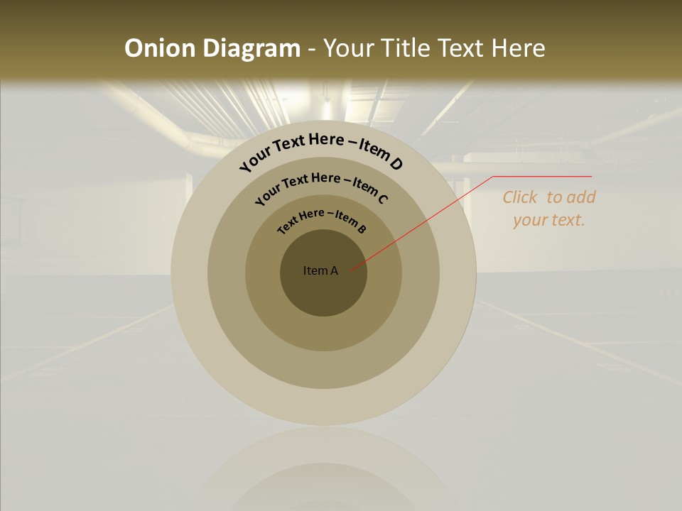 Public Place Cement PowerPoint Template