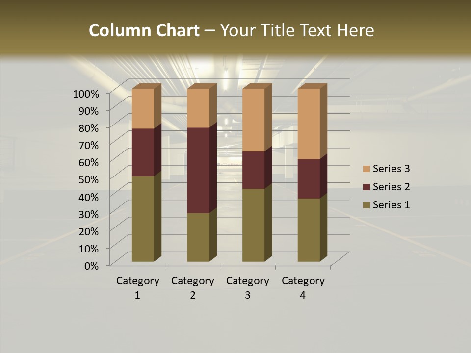 Public Place Cement PowerPoint Template