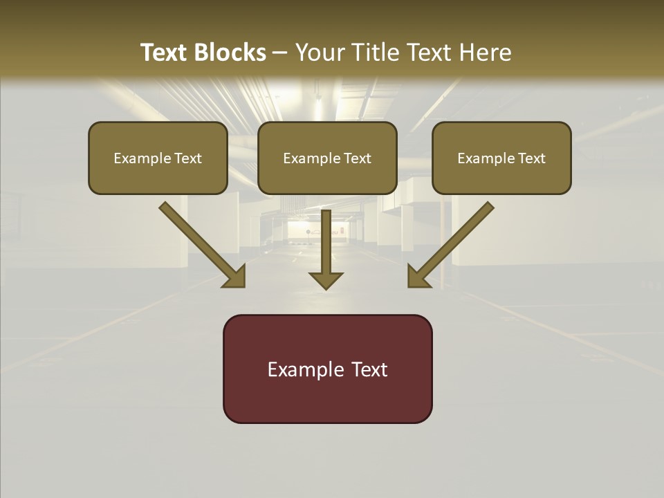 Public Place Cement PowerPoint Template
