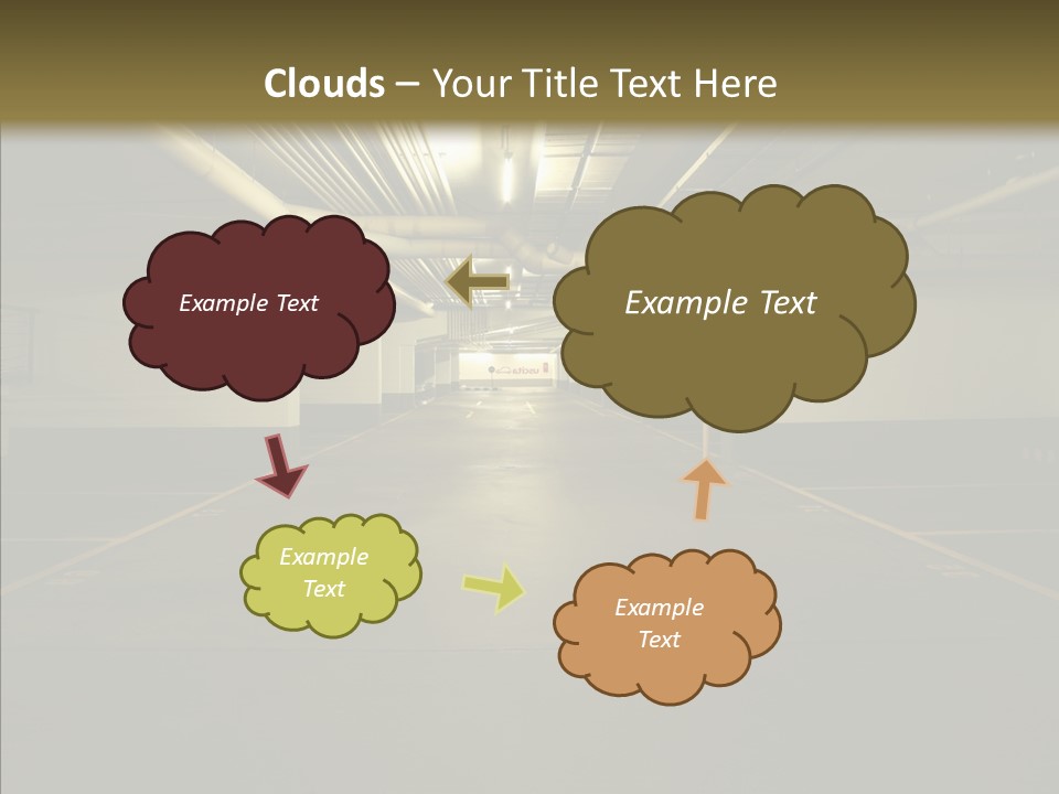 Public Place Cement PowerPoint Template