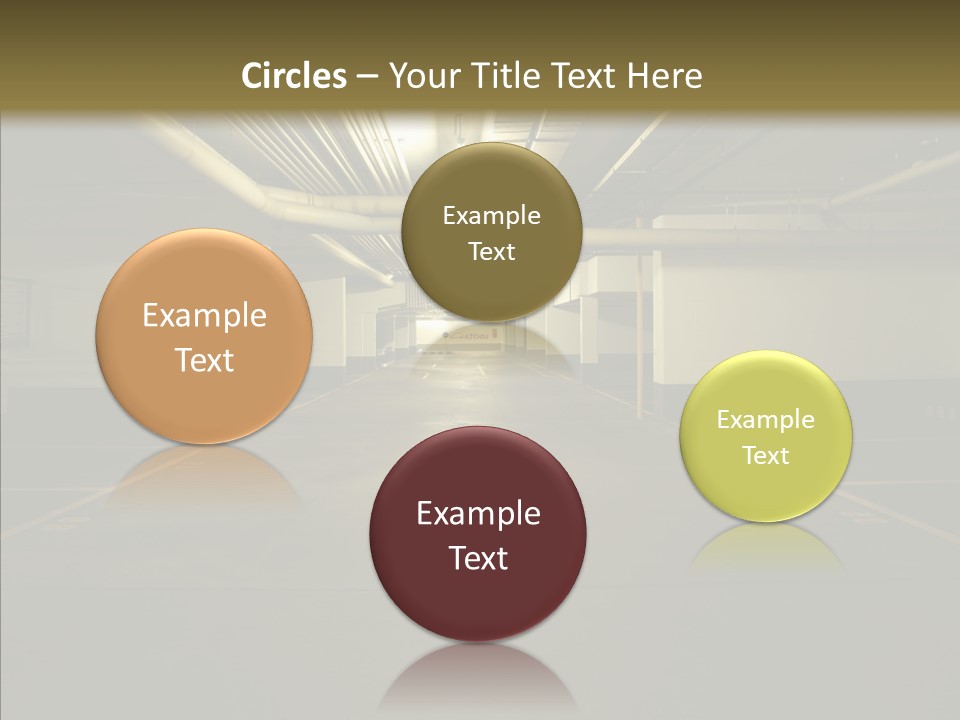 Public Place Cement PowerPoint Template