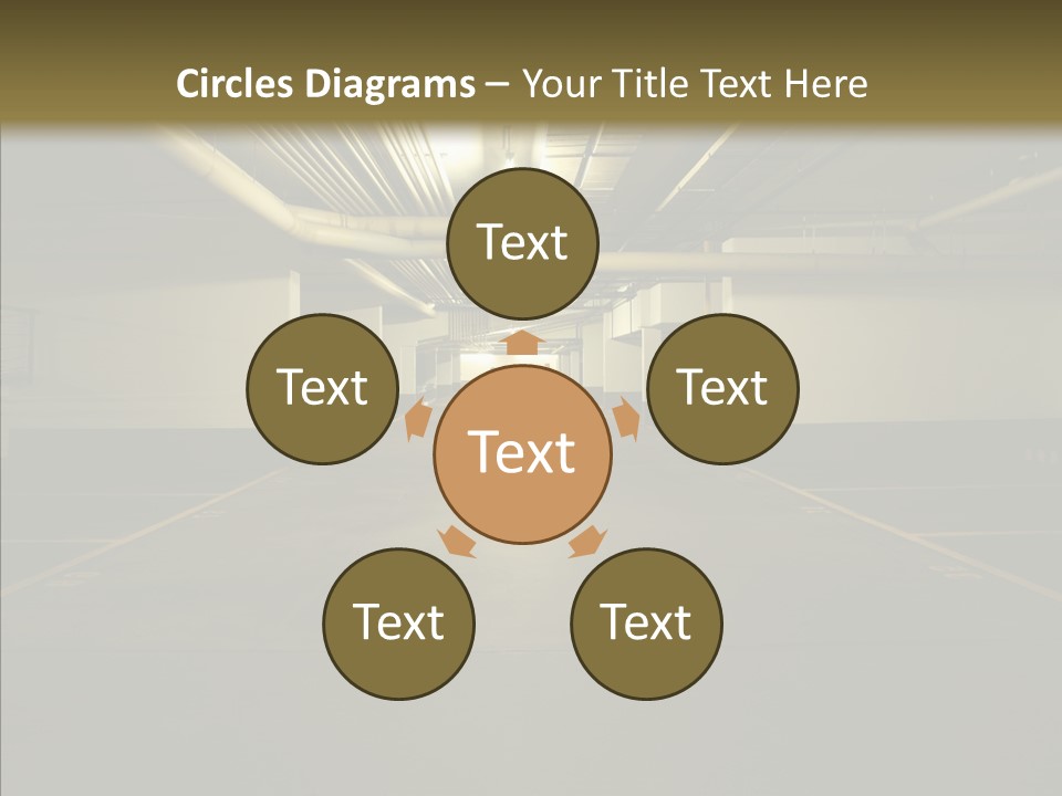 Public Place Cement PowerPoint Template