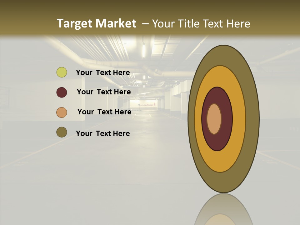 Public Place Cement PowerPoint Template