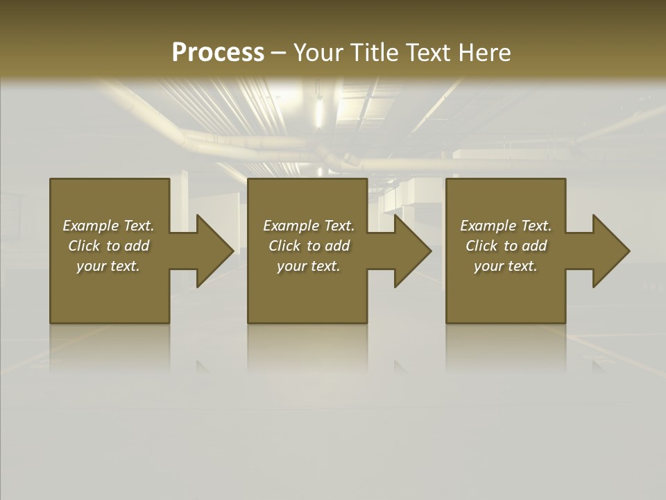 Public Place Cement PowerPoint Template