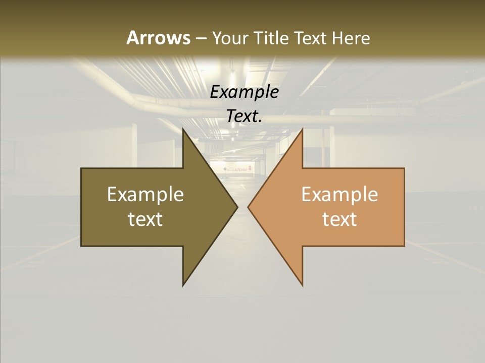 Public Place Cement PowerPoint Template