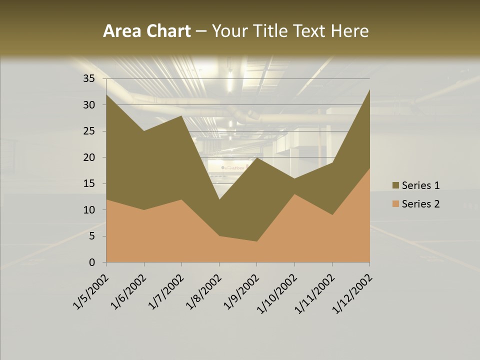 Public Place Cement PowerPoint Template