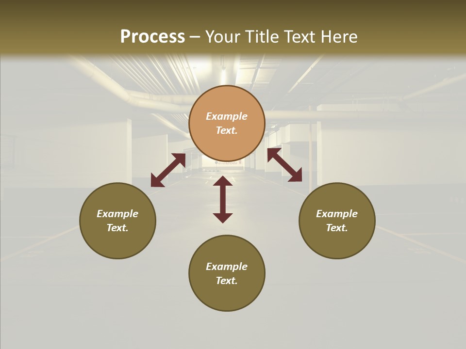 Public Place Cement PowerPoint Template