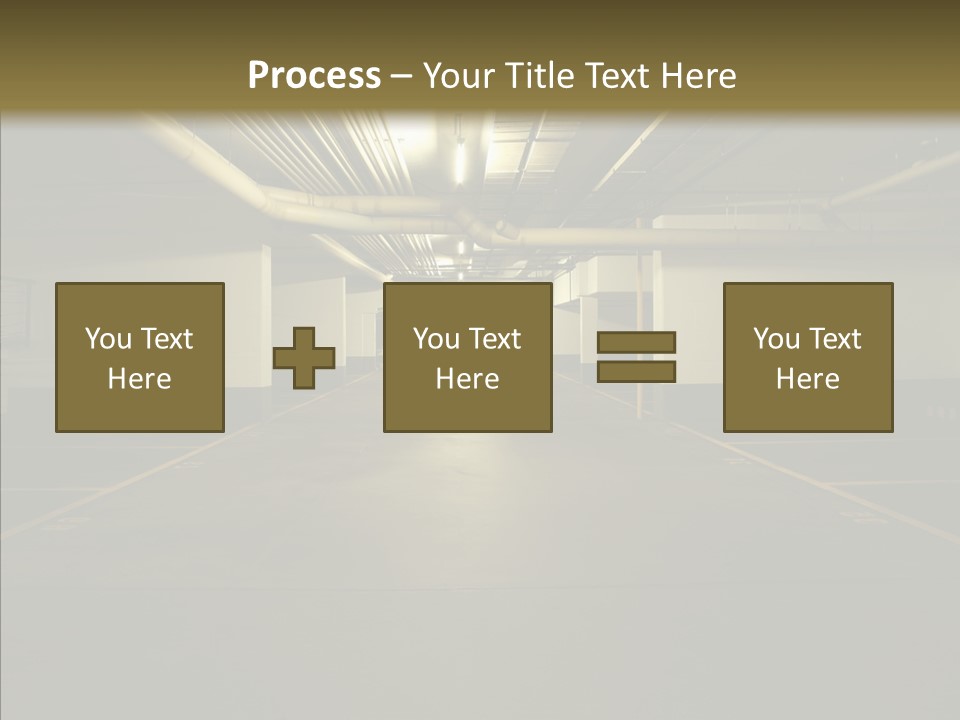 Public Place Cement PowerPoint Template
