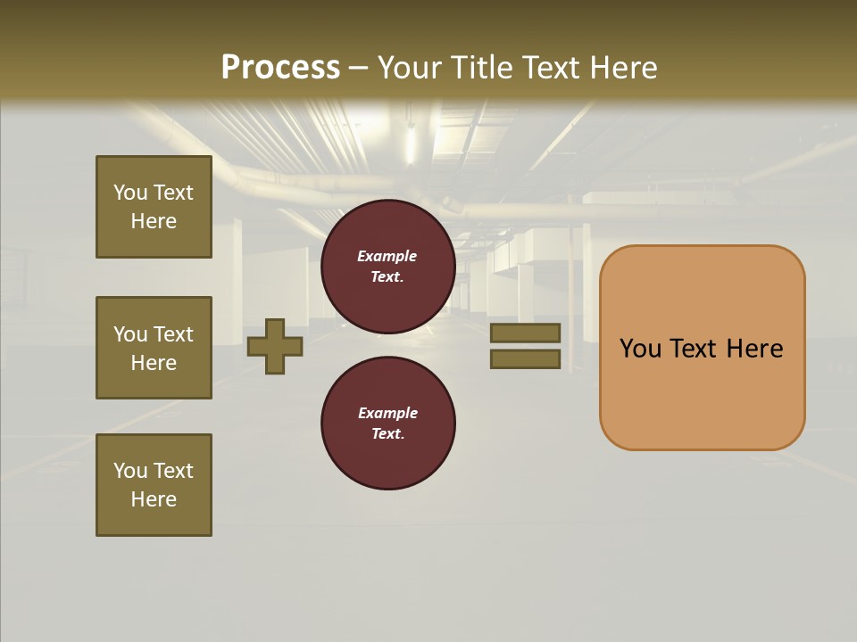 Public Place Cement PowerPoint Template