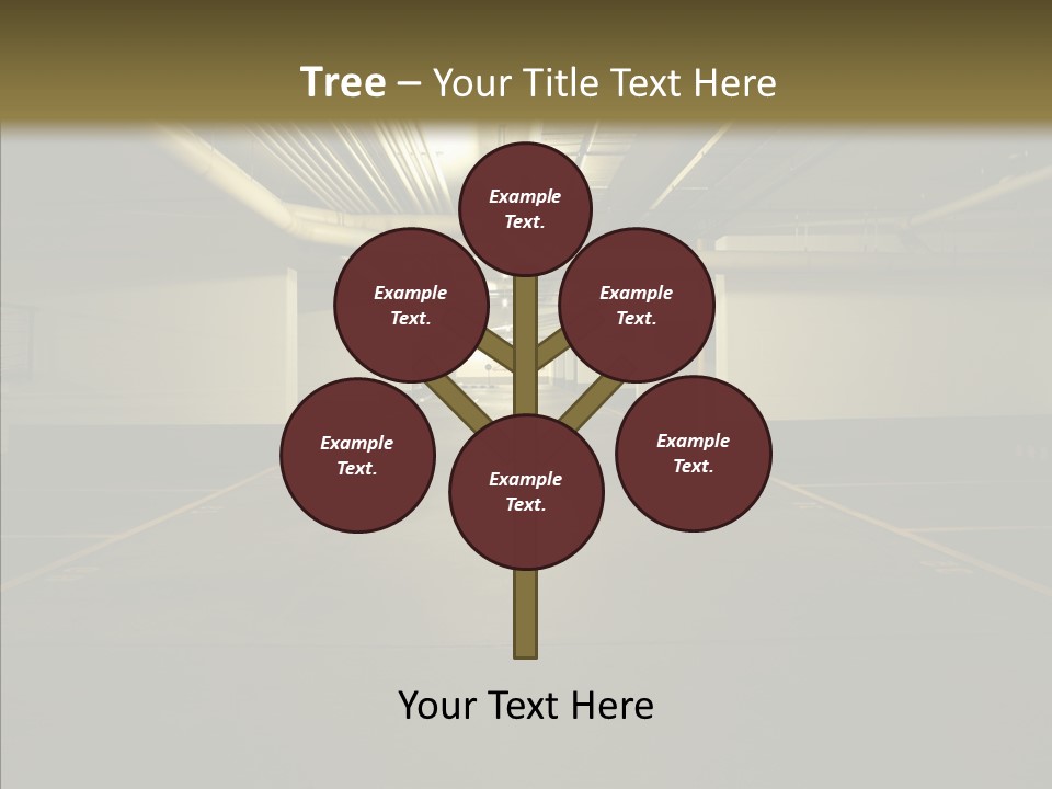 Public Place Cement PowerPoint Template