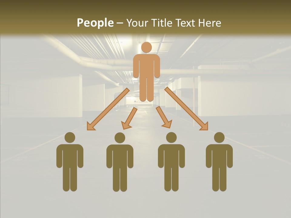 Public Place Cement PowerPoint Template