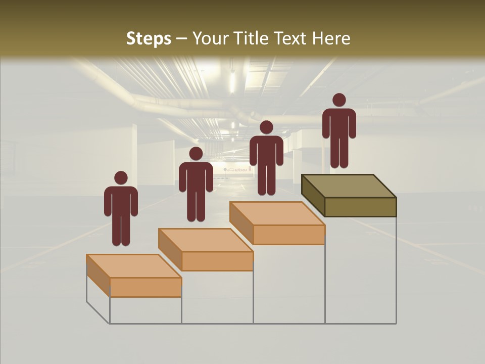 Public Place Cement PowerPoint Template