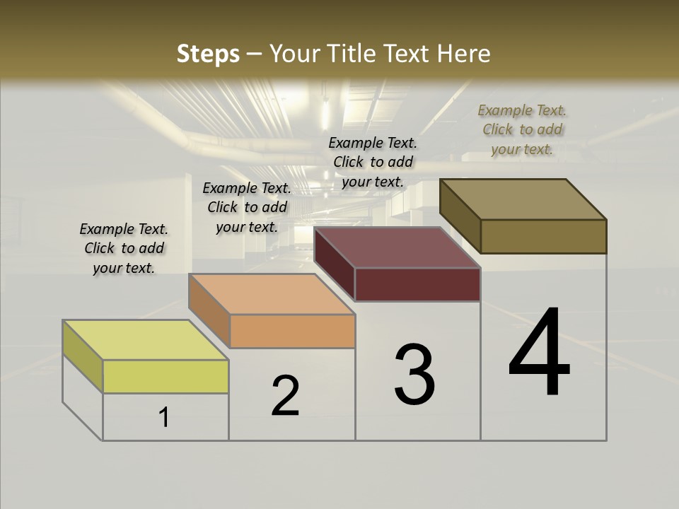 Public Place Cement PowerPoint Template
