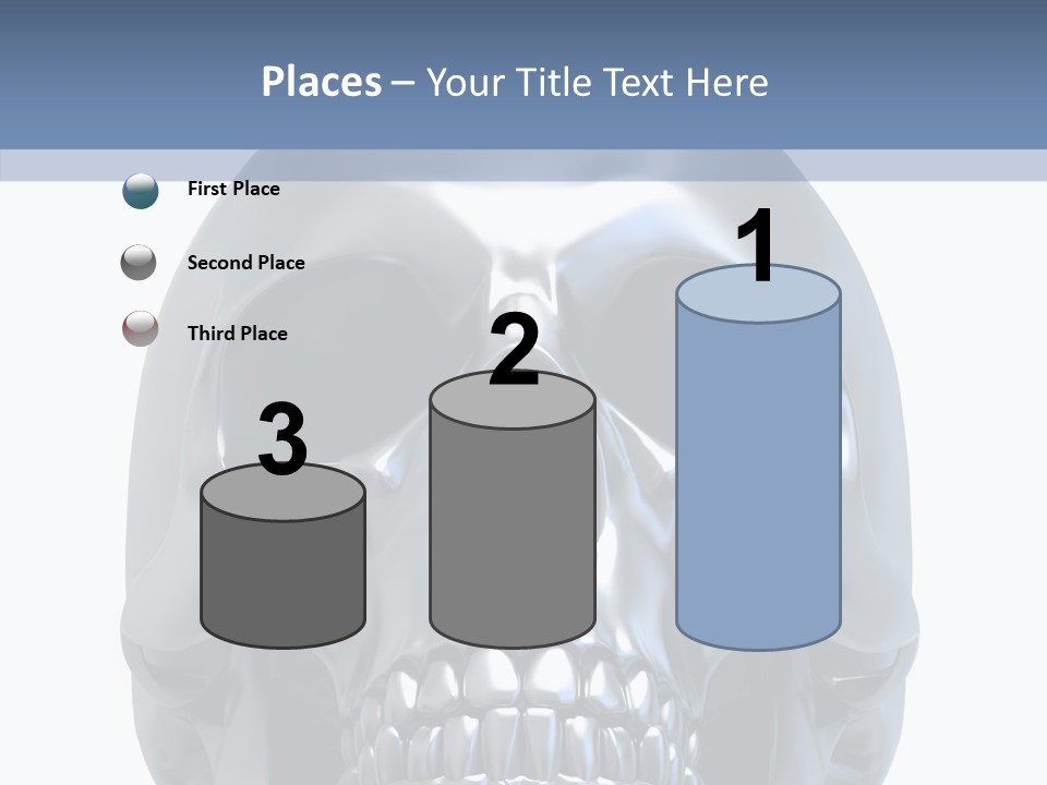 Ancient Horror Skull PowerPoint Template
