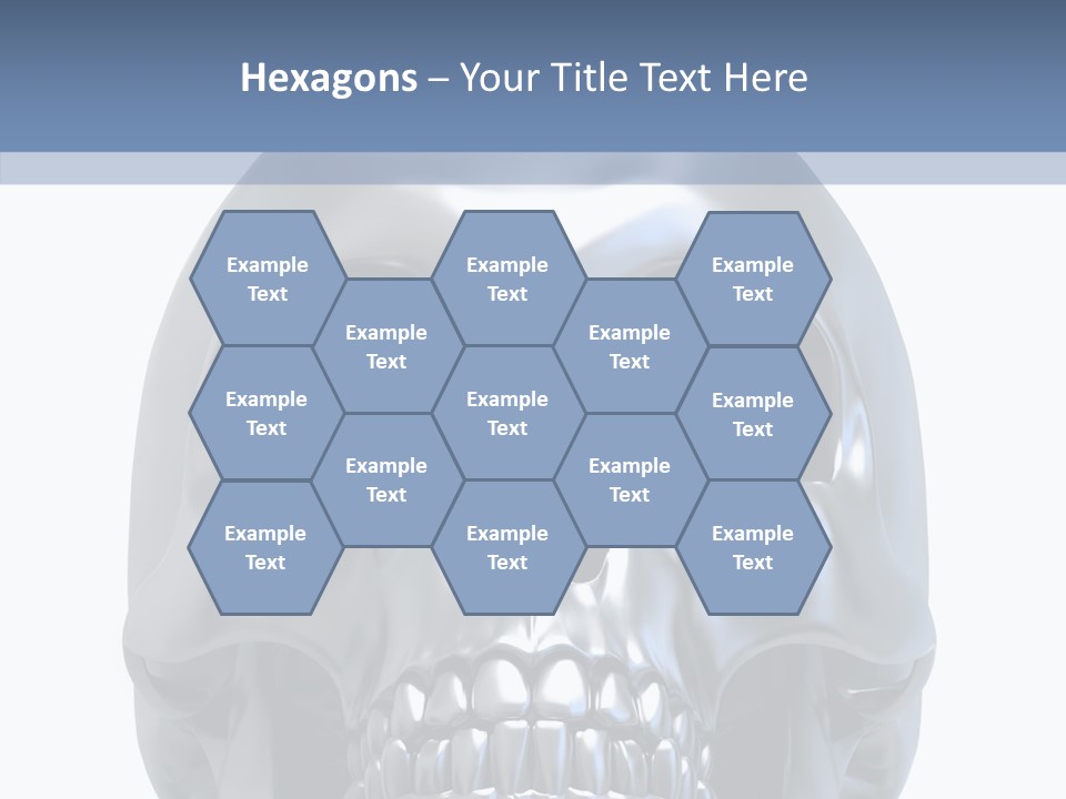 Ancient Horror Skull PowerPoint Template