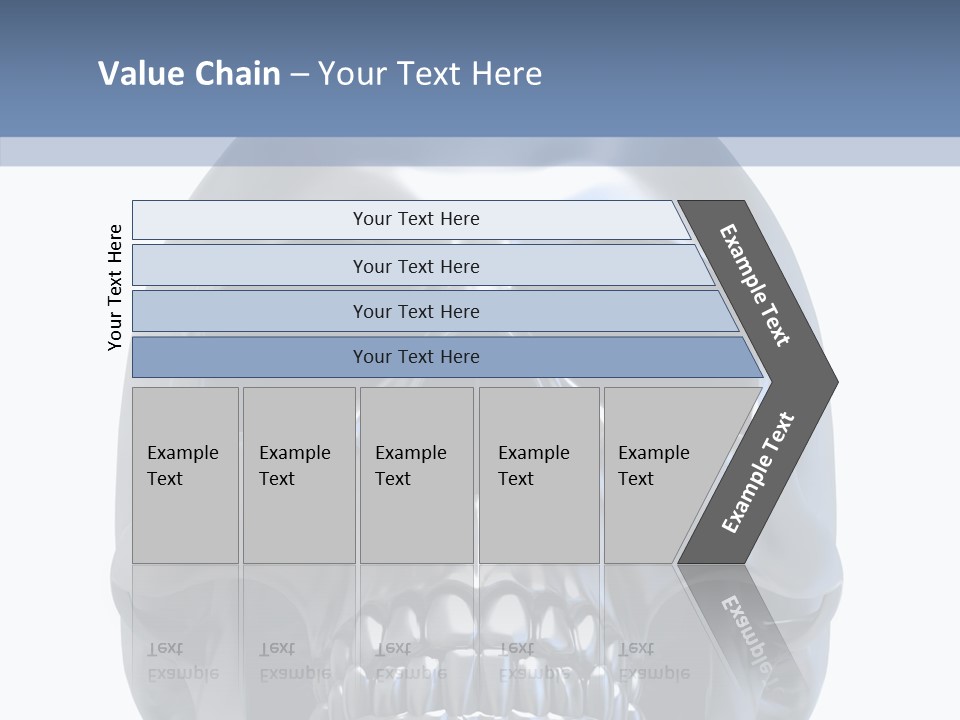 Ancient Horror Skull PowerPoint Template