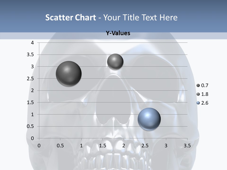 Ancient Horror Skull PowerPoint Template