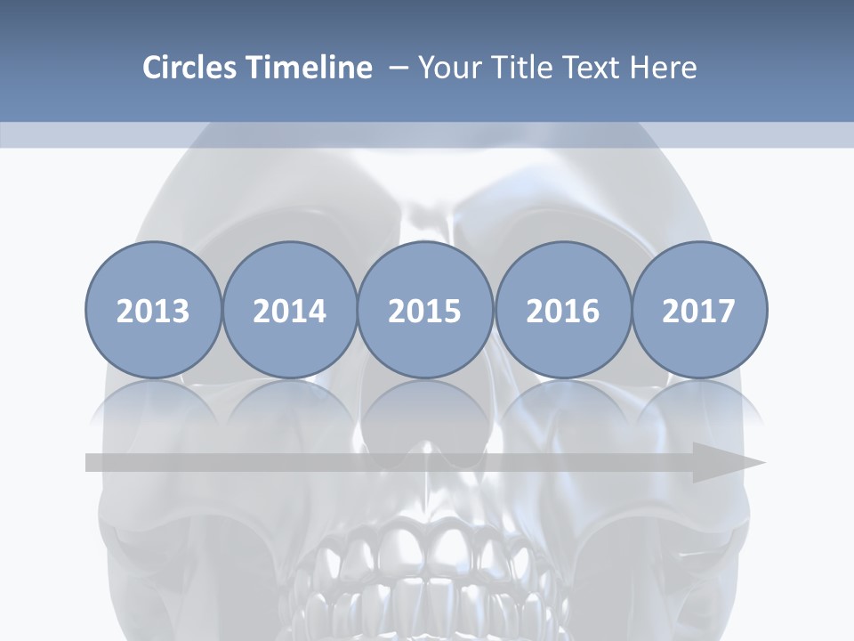 Ancient Horror Skull PowerPoint Template