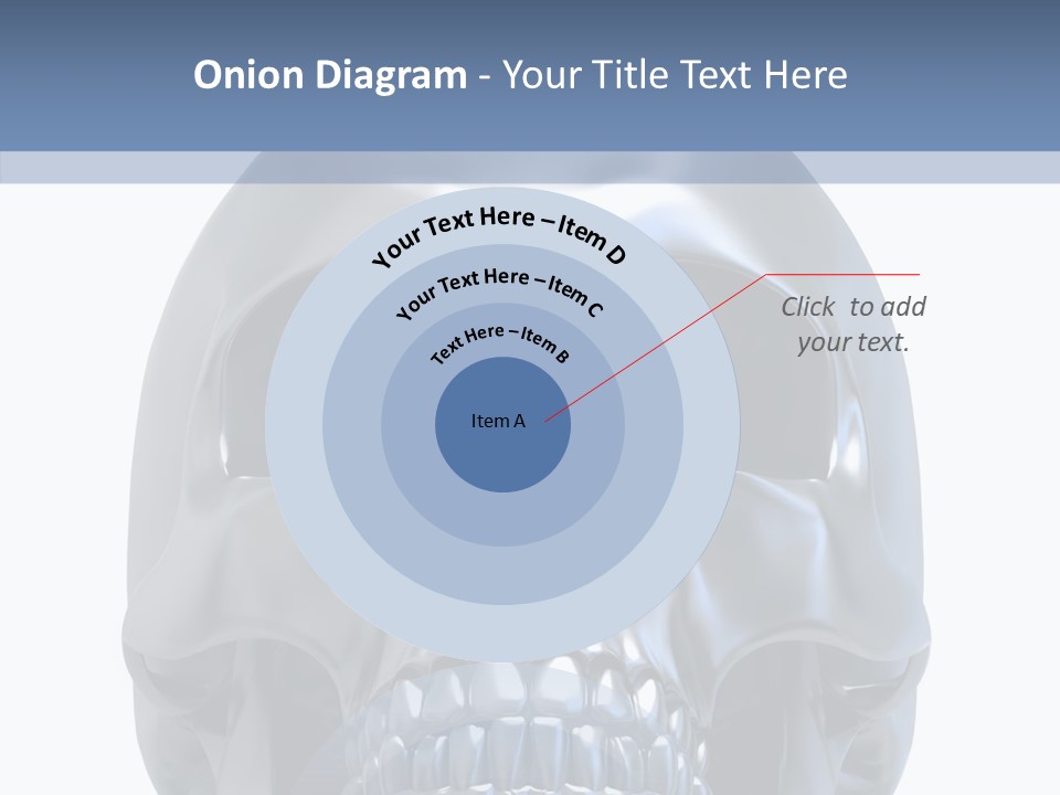 Ancient Horror Skull PowerPoint Template
