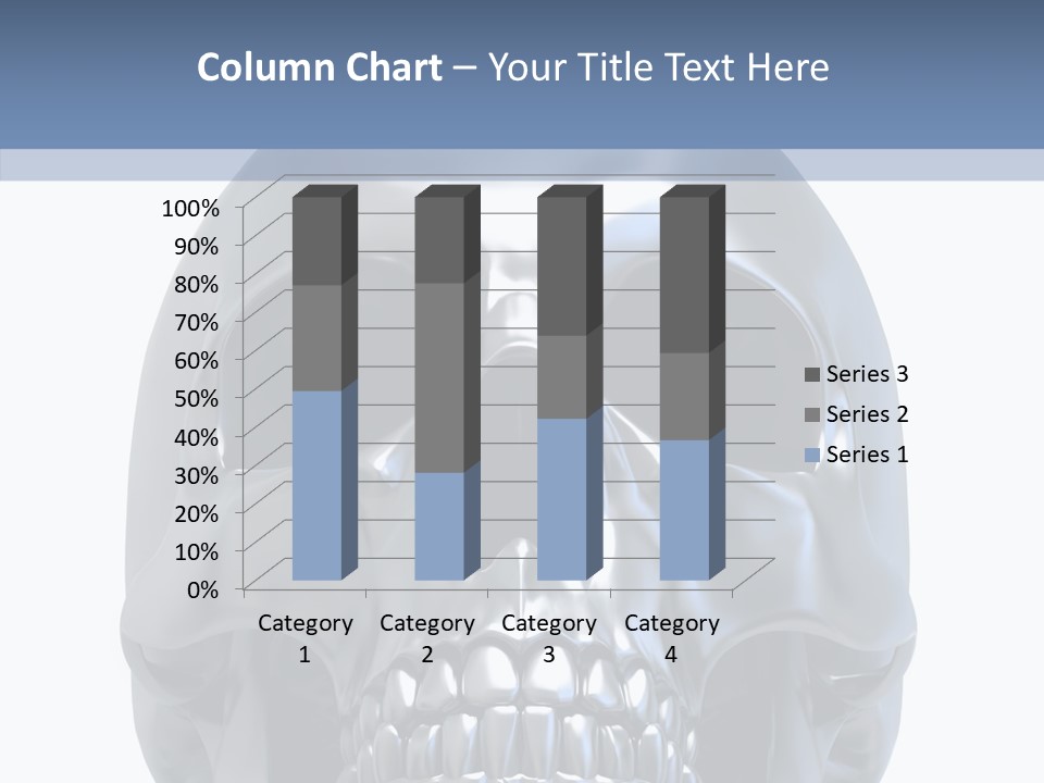 Ancient Horror Skull PowerPoint Template