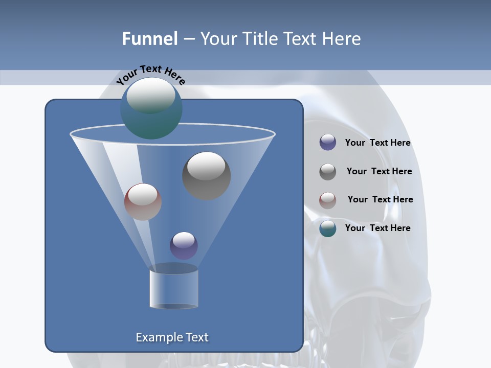 Ancient Horror Skull PowerPoint Template