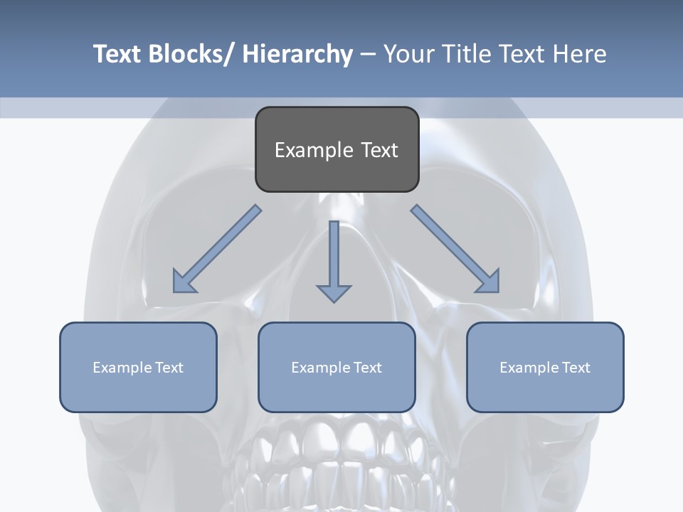 Ancient Horror Skull PowerPoint Template