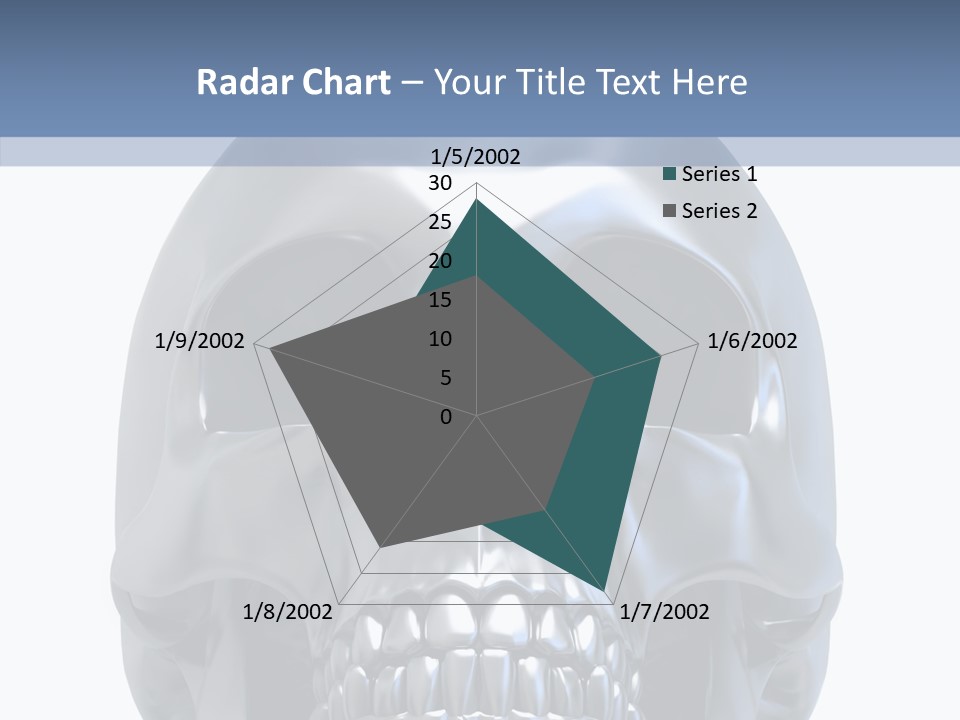 Ancient Horror Skull PowerPoint Template