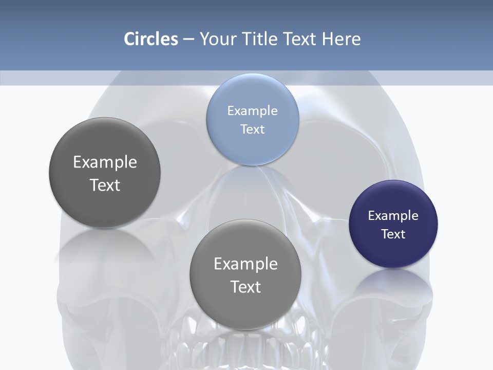 Ancient Horror Skull PowerPoint Template