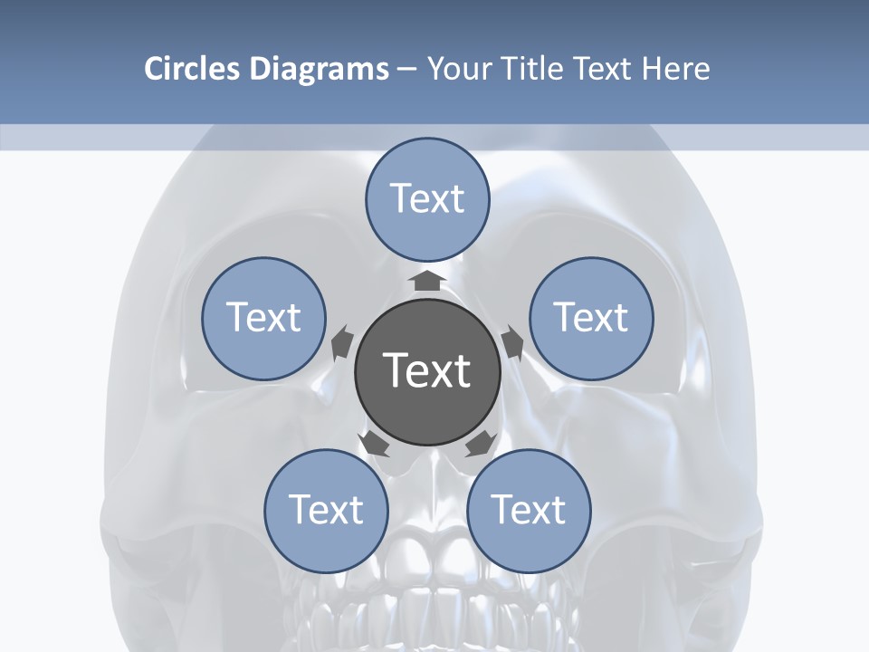 Ancient Horror Skull PowerPoint Template