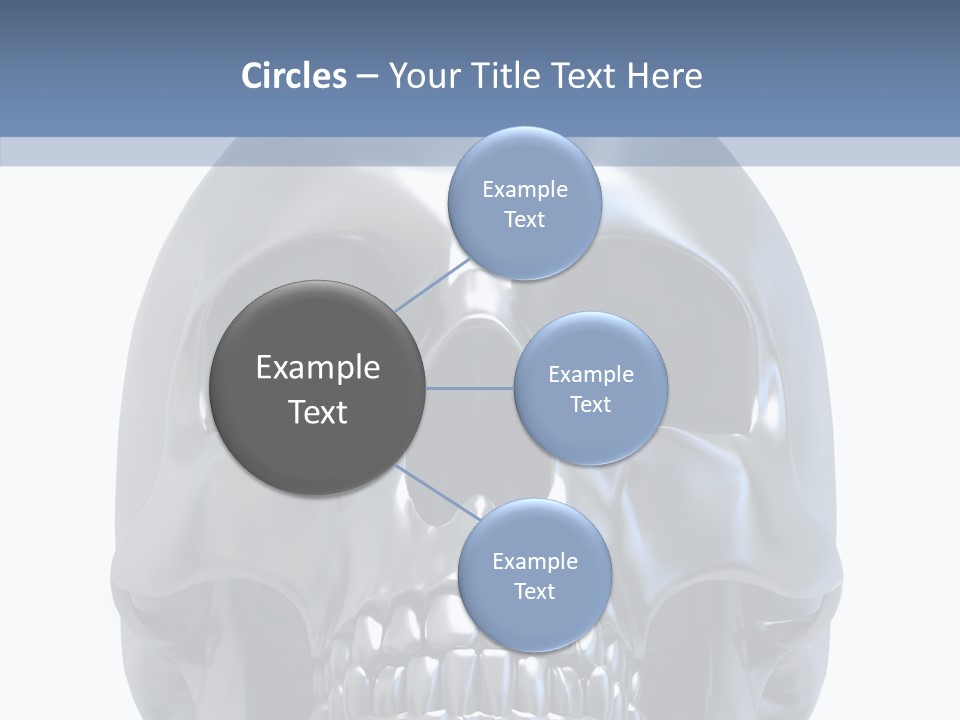 Ancient Horror Skull PowerPoint Template