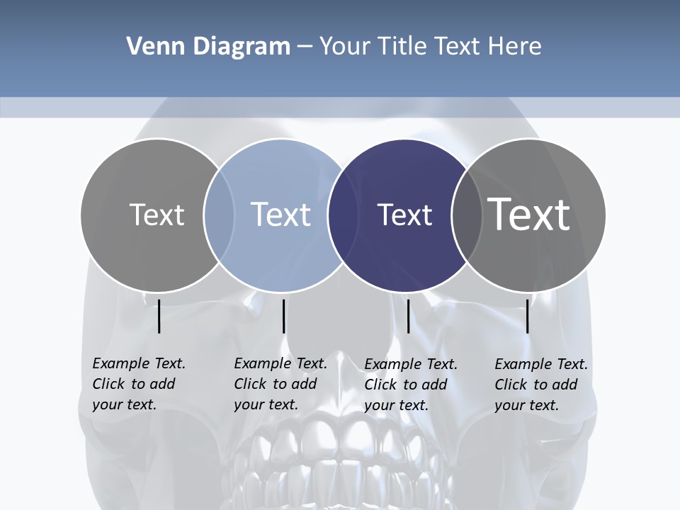Ancient Horror Skull PowerPoint Template
