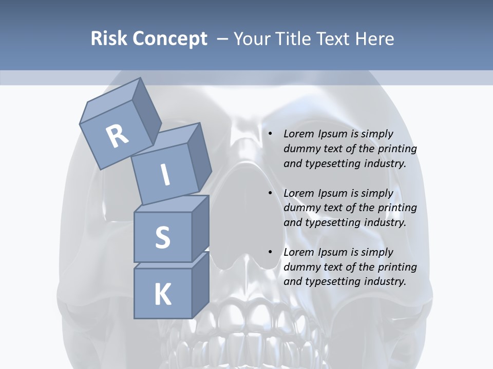 Ancient Horror Skull PowerPoint Template