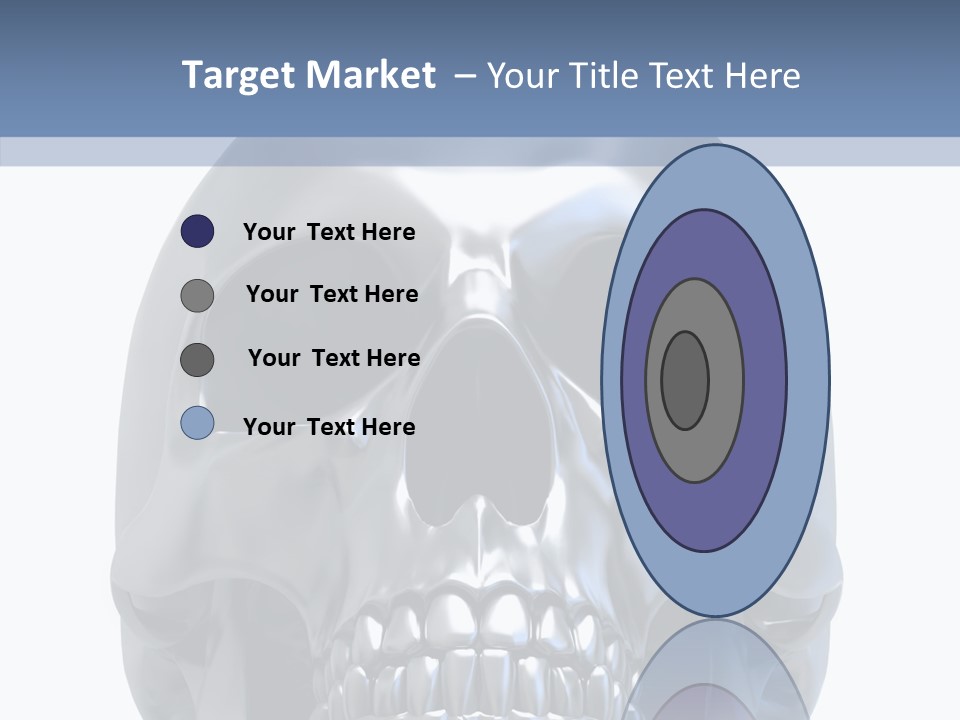 Ancient Horror Skull PowerPoint Template