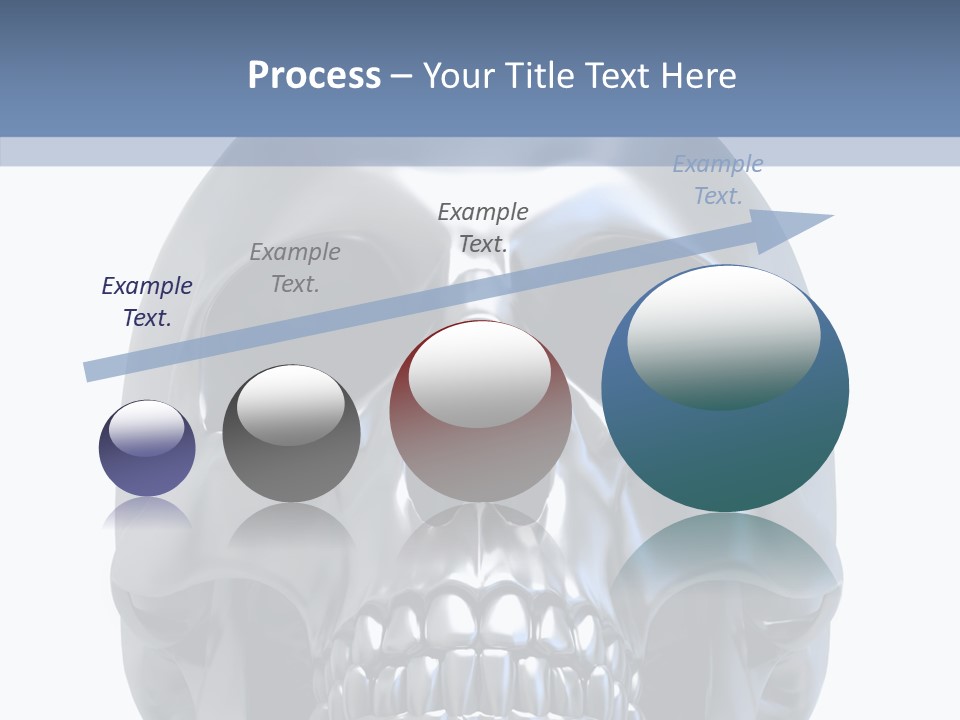 Ancient Horror Skull PowerPoint Template