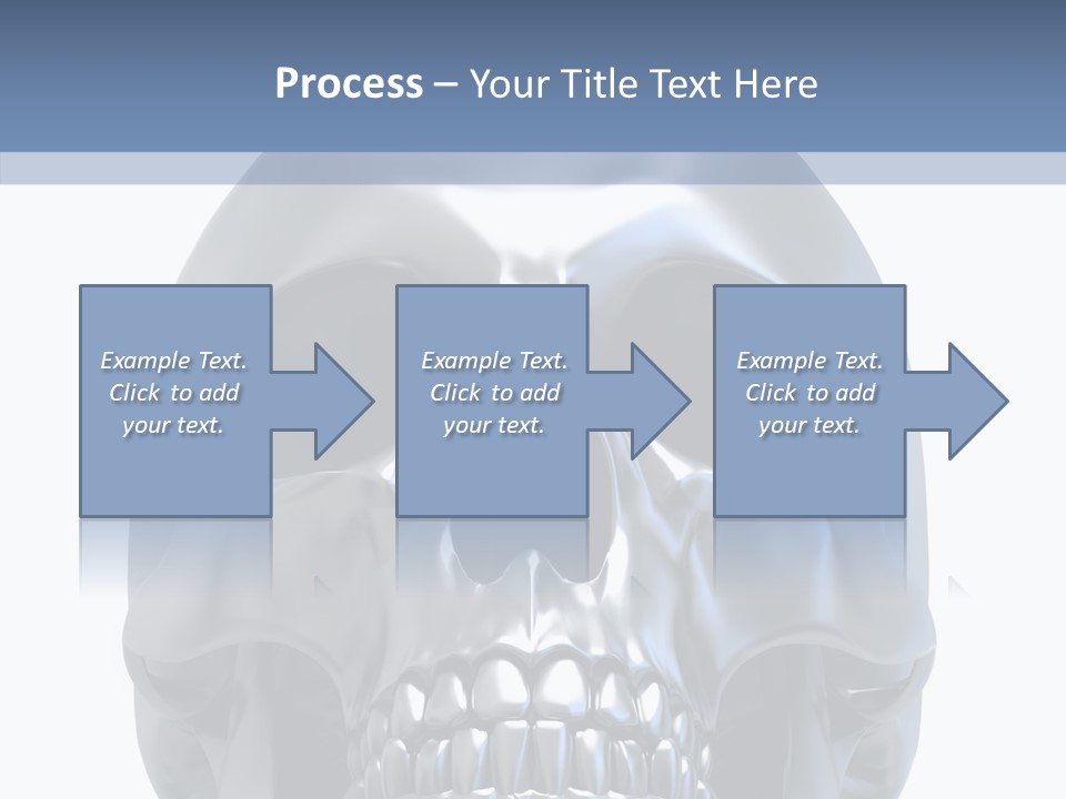 Ancient Horror Skull PowerPoint Template