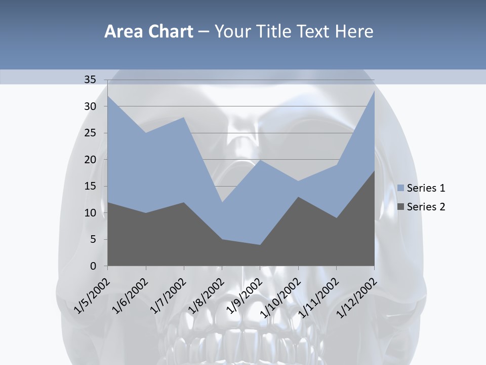 Ancient Horror Skull PowerPoint Template