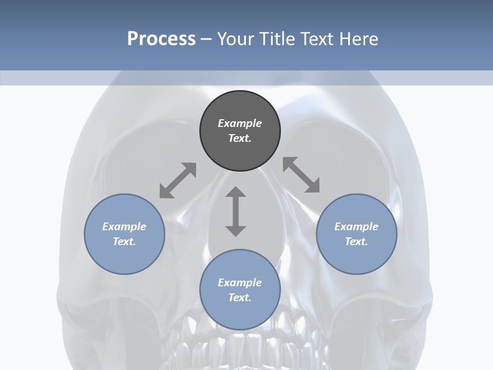 Ancient Horror Skull PowerPoint Template