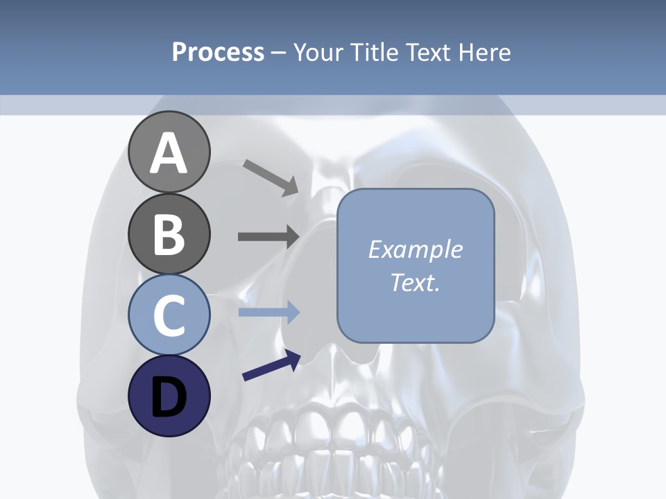 Ancient Horror Skull PowerPoint Template