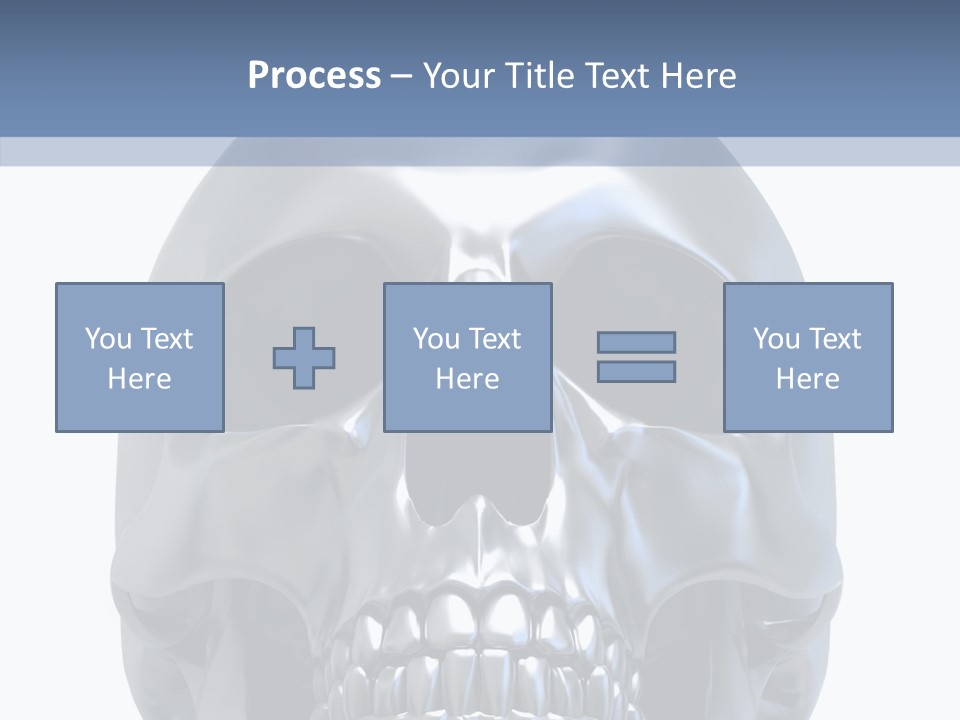 Ancient Horror Skull PowerPoint Template
