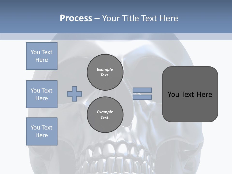 Ancient Horror Skull PowerPoint Template