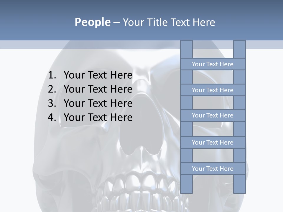 Ancient Horror Skull PowerPoint Template