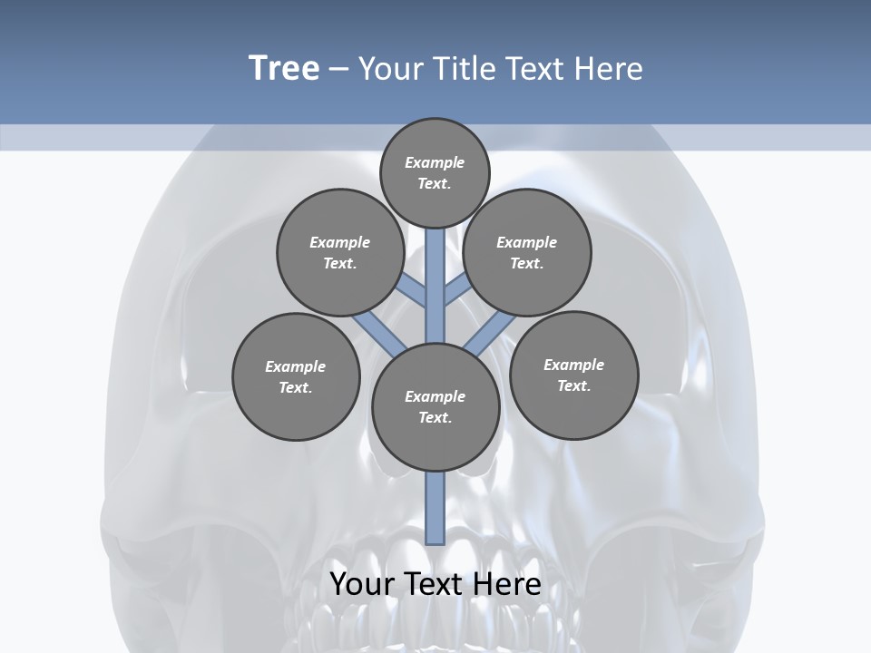 Ancient Horror Skull PowerPoint Template